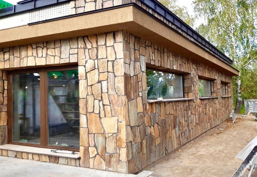 Плитняк кора дерева для фасада купить в Анапе