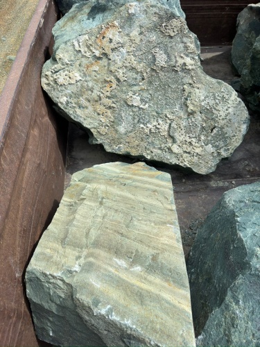 Ландшафтные глыбы зелёные 200-500 килограмм купить в Анапе