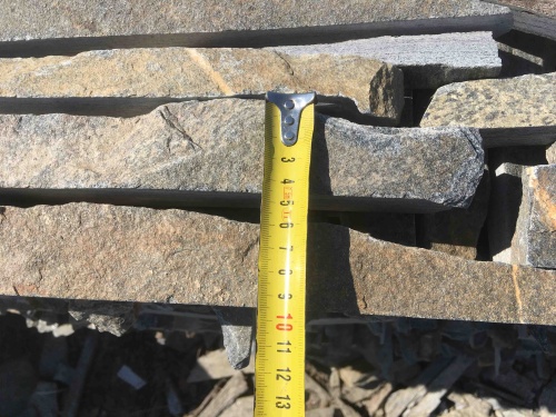 Горбушка златолит мультиколор для облицовки купить в Анапе